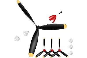 3 Sets RC Plane Propellers Blade Carbon Fiber Cone