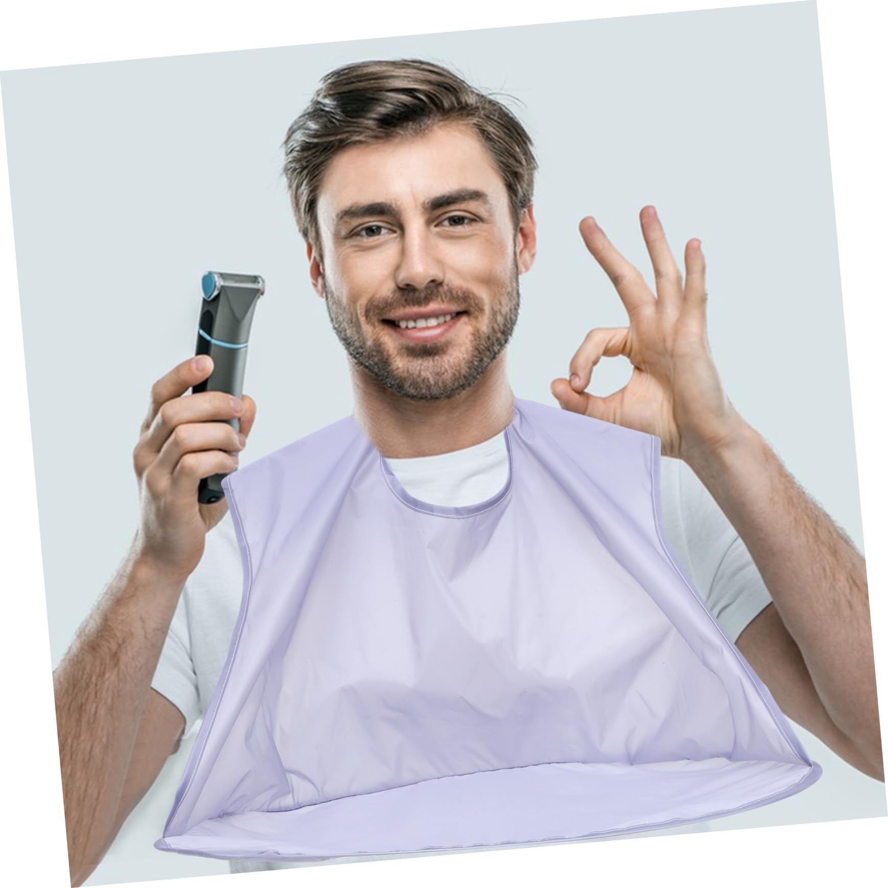 Healeved Pcs Bart Trimmen Salon Verwenden Werkzeug Herren Bart Haar Catcher Rasieren Schürze Für Männer
