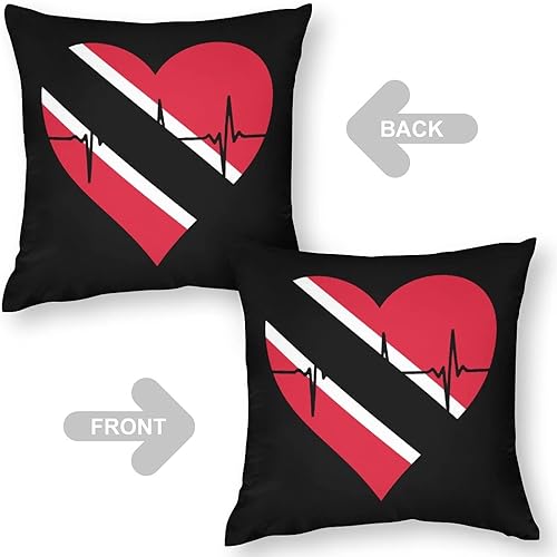 Miniatura 4 de Love Trinidad and Tobago - Funda de almohada con cremallera decorativa de doble cara impresa para sofá