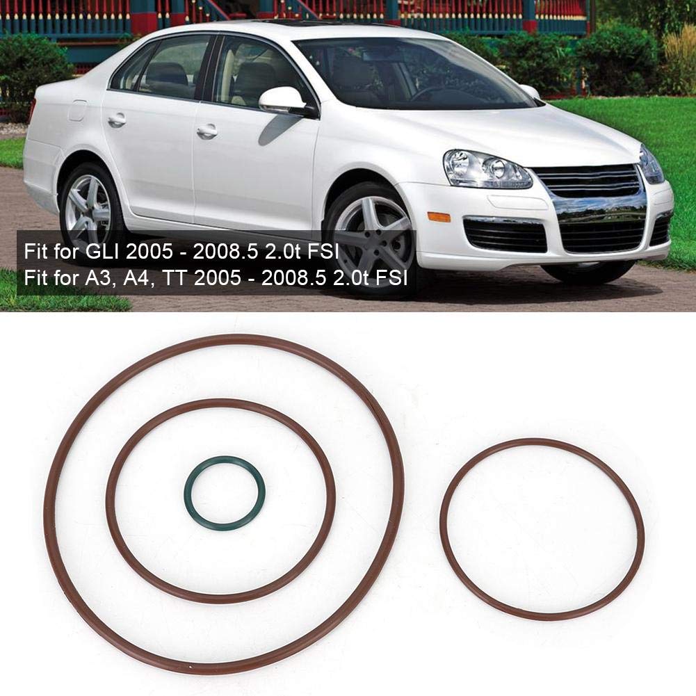 Guarnizione per pompa del vuoto, 06D145100H O-ring per auto Kit di guarnizioni per la pompa del vuoto adatta per GLI 2005-2008.5 2.0t FSI