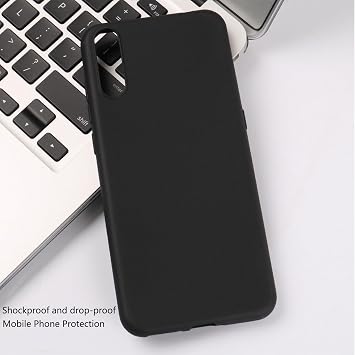 Case for Ulefone Armor Mini 20 Pro (4.70 inches), Black Ultra Thin Soft Silicone TPU Case, Shockproof Drop Protection Protective Cover, Anti-Scratch Mobile Phone Case for Ulefone Armor Mini 20 Pro -