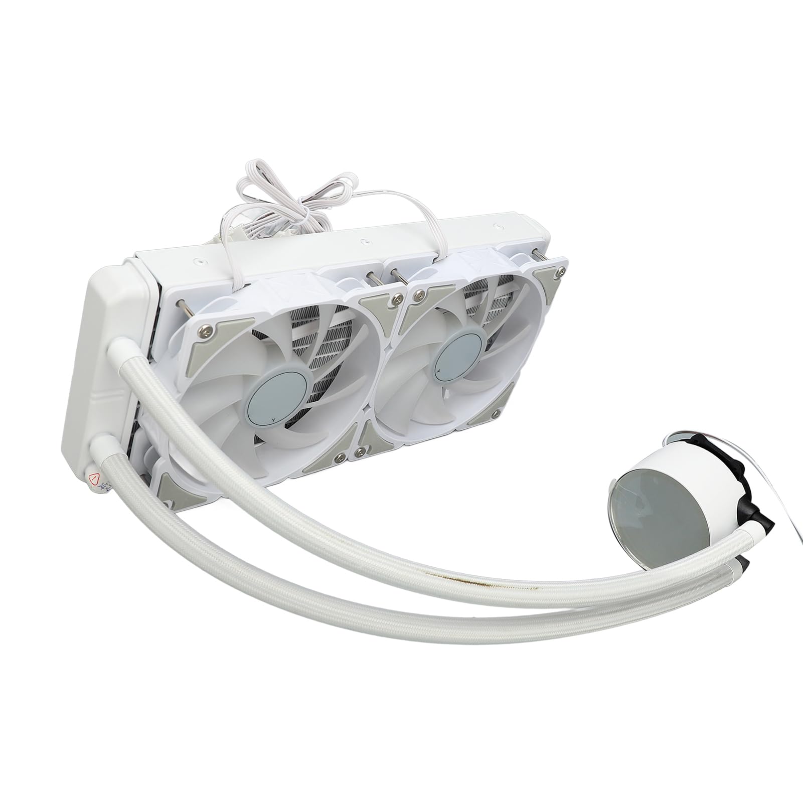 Generic Ventola di Raffreddamento Ad Acqua Durevole per CPU Ed Efficiente Dispositivo di Raffreddamento 'aria con Funzionamento a Bassa rumorosità per Aggiornamenti PC e Laptop da Gioco 240 Mm