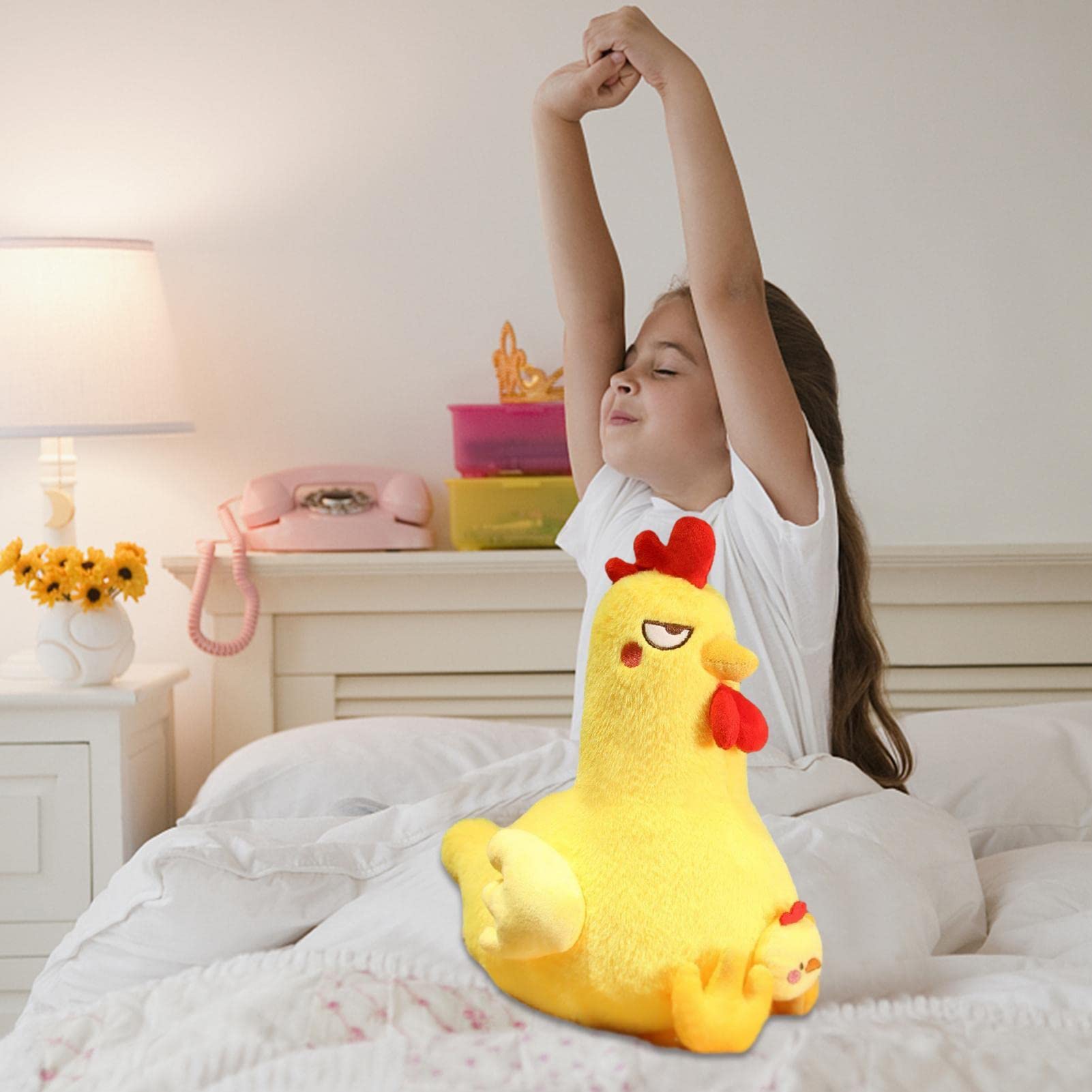 Huhn Plüschtier – Kuschelige Henne Als Stofftier, Spielzeug Oder Deko Für Kinder