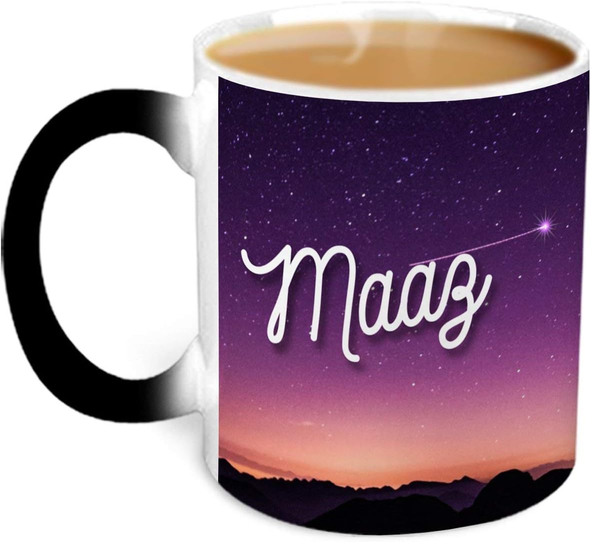 Hot Muggs® You're the Magic… Maaz Magic Mug Personalised Name Ceramic, 315ml, 1 Unit