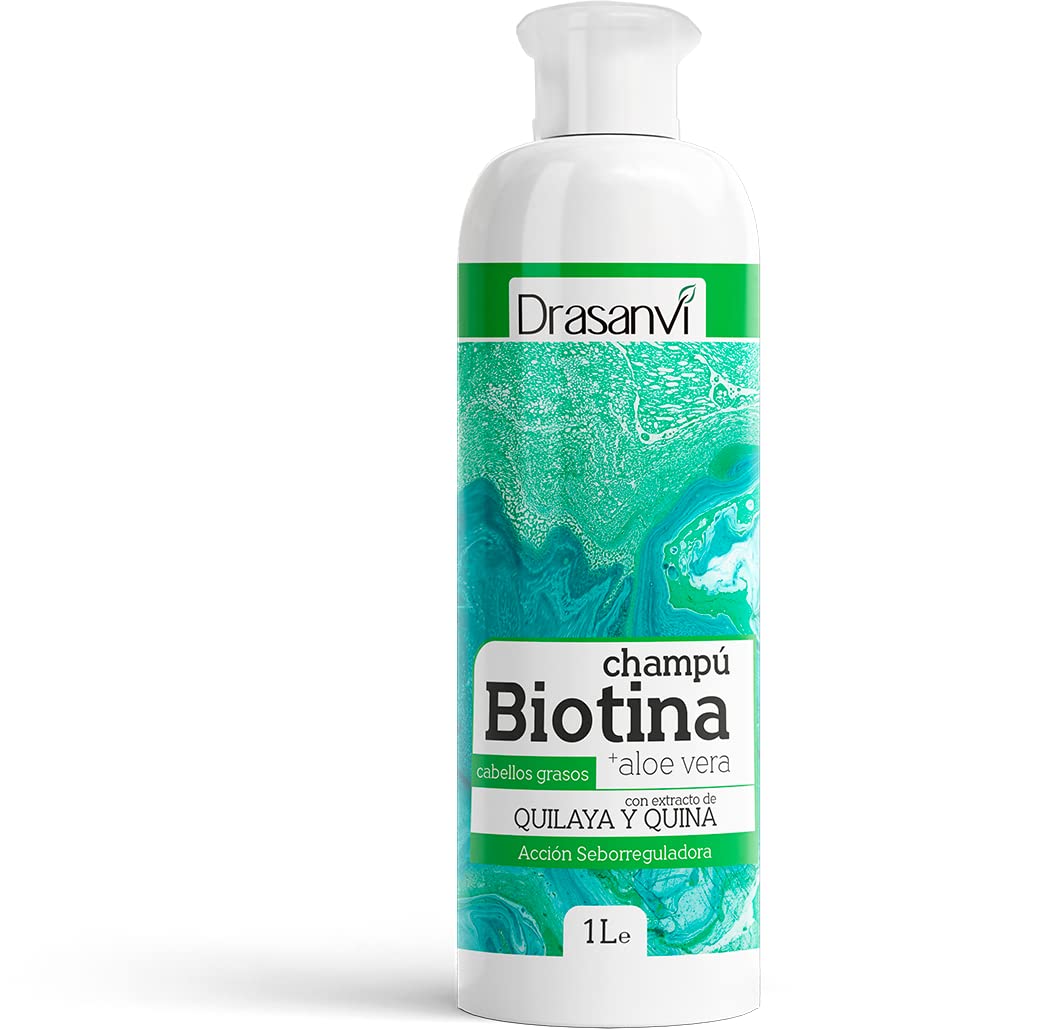 Nova Engel Biotina Y Aloe Vera Champú Cabello Graso 1000 ml