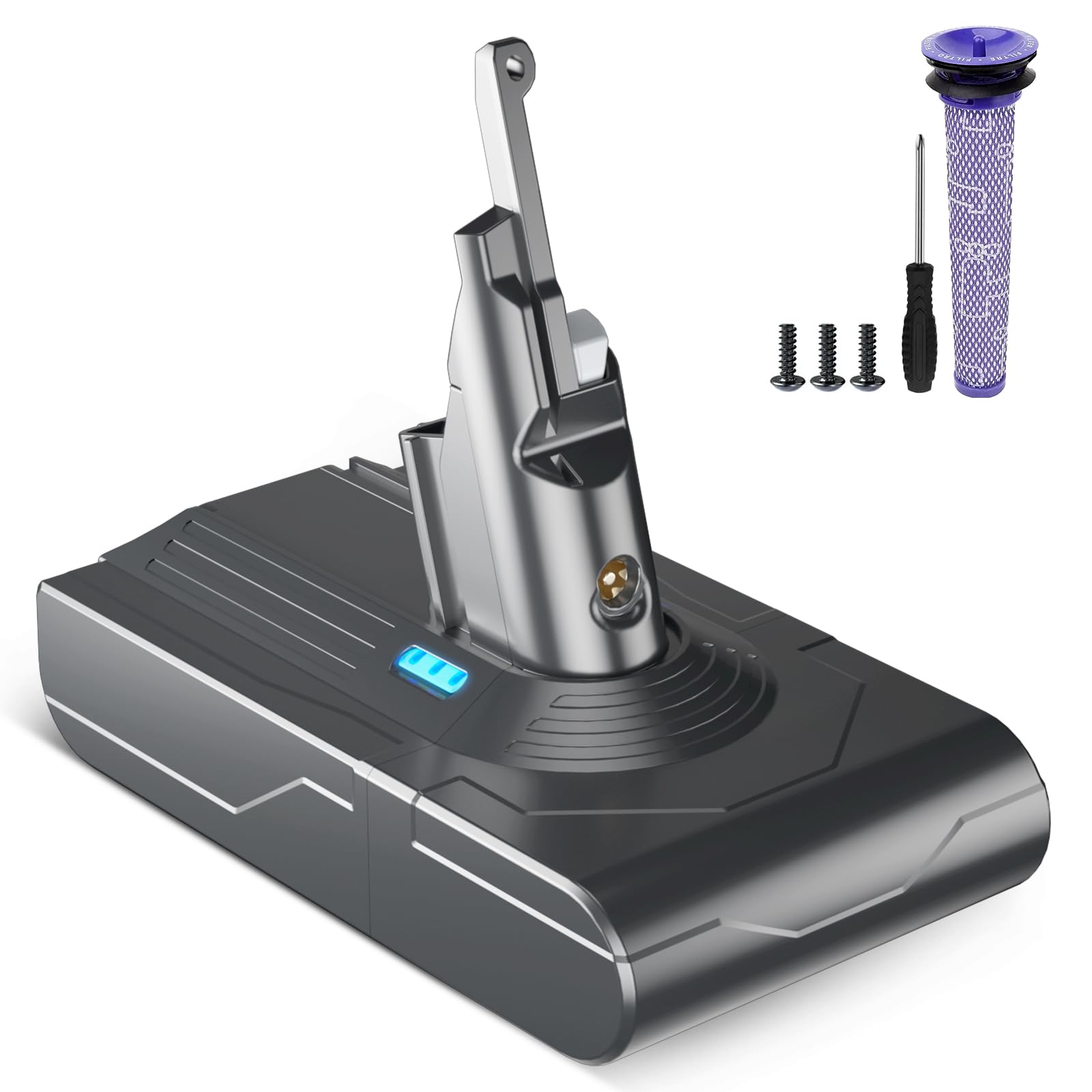 に*こ様 ダイソン掃除機SV25コードレスクリーナー　バッテリー新品 Amazon.co.jp: ダイソン バッテリー 互換 掃除機バッテリー Cyvolt