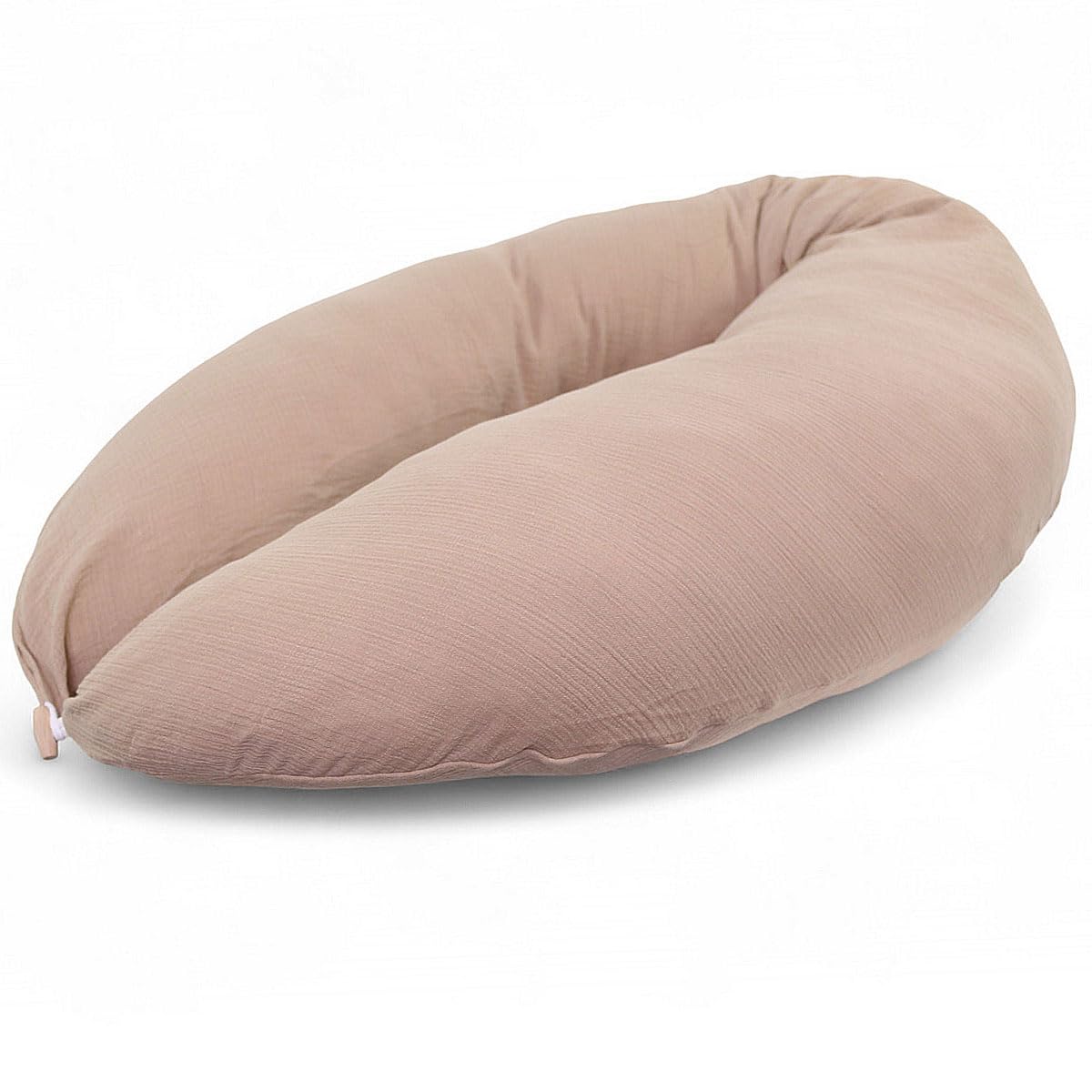 HOBEA-Germany Funda de Almohada de Lactancia para Cojines de Lactancia 190cm diseños (Muselina Topo) — view 56