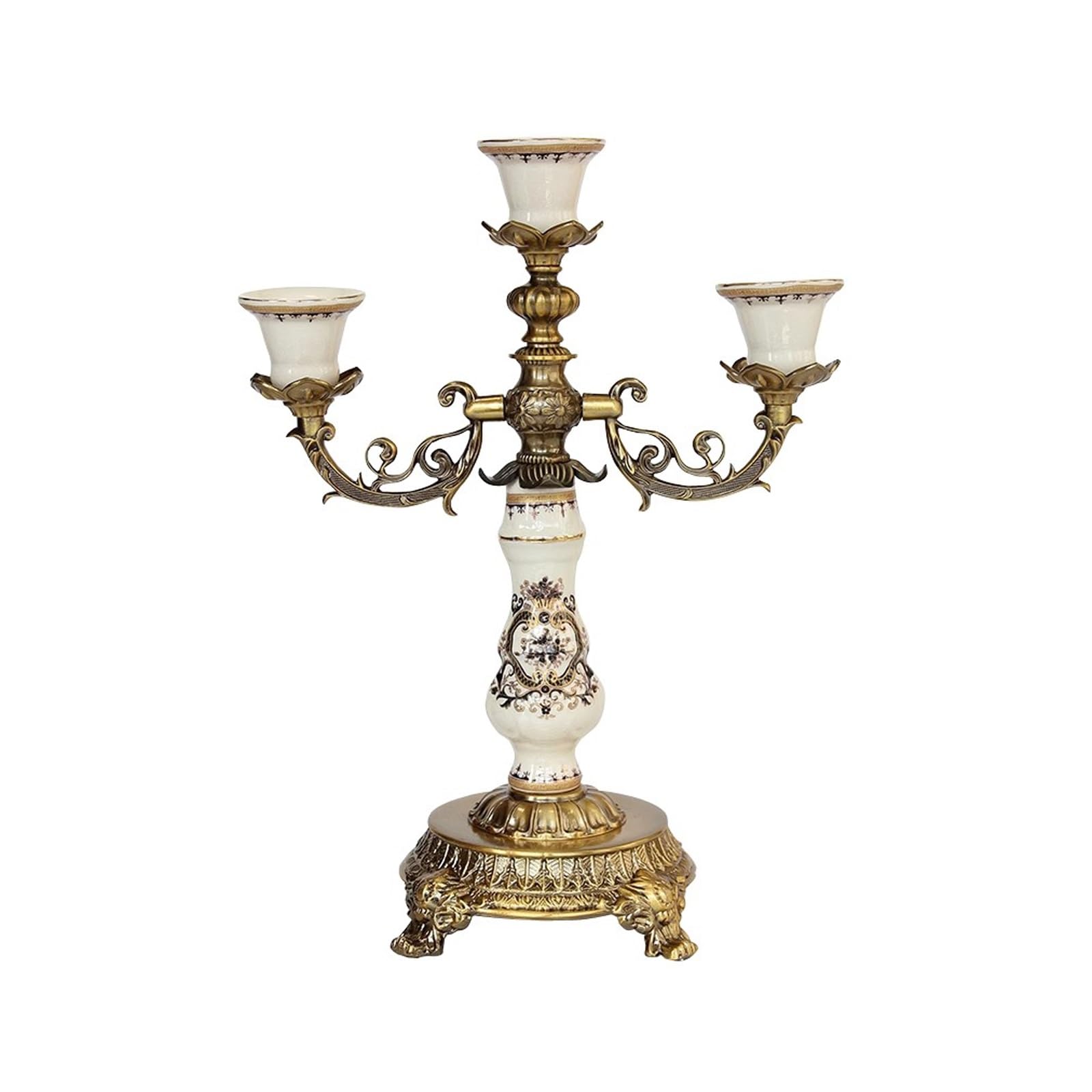 Portacandele a 3 Bracci, portacandele in Lega a 3 Bracci, candelabro in Stile Europeo, candelabro for Matrimonio, candelabro a 3 Bracci, Decorazione for la casa for Matrimoni e lume di Candela