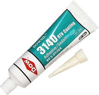 Dow 3140 Epoxy RTV Coating 100ml [3.38 Oz] Tube Silicone Adhesive Sealant by Laoneer