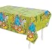 Fun Express Zoo Animal Party Plastic Tablecloth - 108 x 54 inches