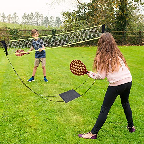 image for AlpsWolf Portable Badminton Net Set with Stand Carry Bag, Volleyball B