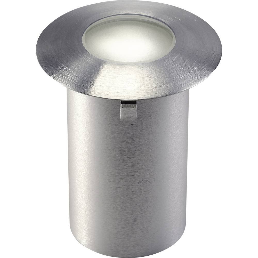 SLV Spot de sol encastré - Rond - A Led - 0.3 Watts - 3000K - SLV Trail-Lite - IP67 - Inox