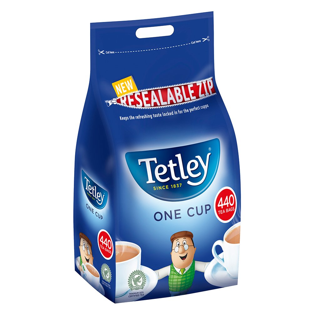 Tetley One Cup - Bolsitas de té, paquete de 440 CB343