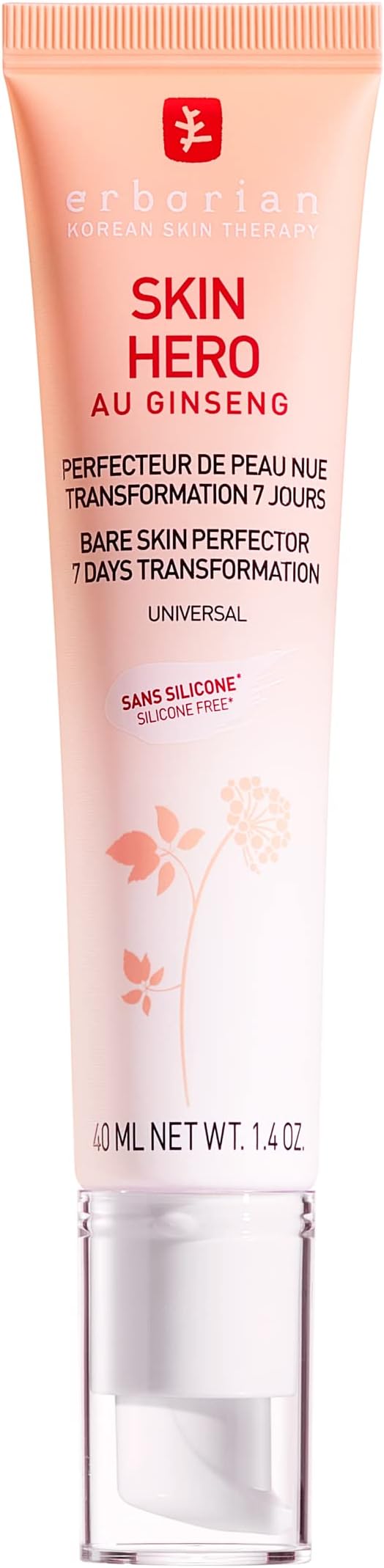 Skin Hero Perfector, Non-Tinted Concealer & Makeup Primer Hydrates, Smooths Texture, Blurs & Illuminates, Glass‑Skin Base, Korean Skincare