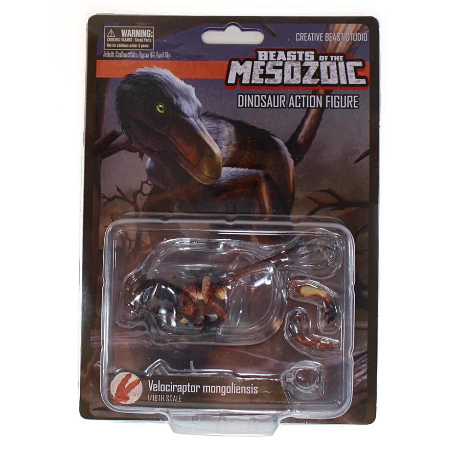 ヴェロキラプトル 限定版 BEASTS OF THE MESOZOIC Amazon.co.jp
