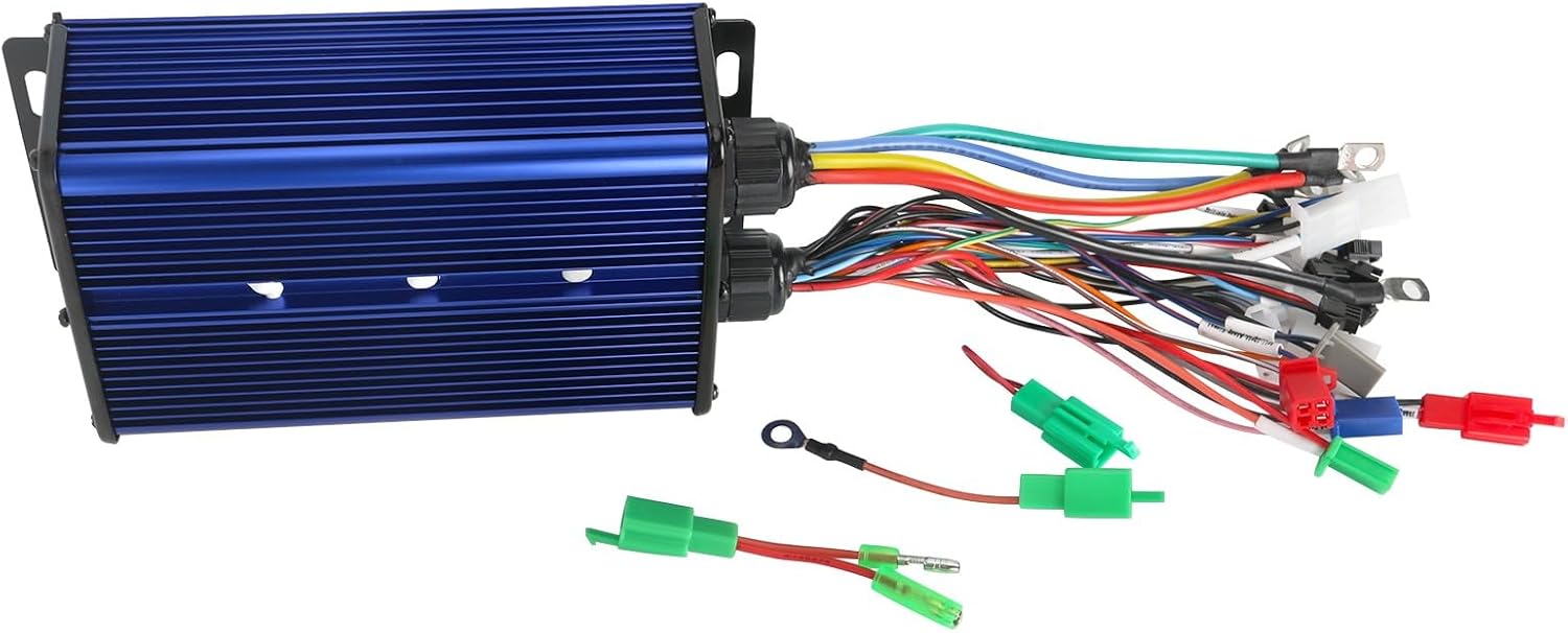 36V 48V 60V 72V 45A-60A Brushless Controller & Display Combo - Universal E-Bike Scooter Controller for Go Kart, ATV, Quad, Drift Trike,Scooter,Golf Cart