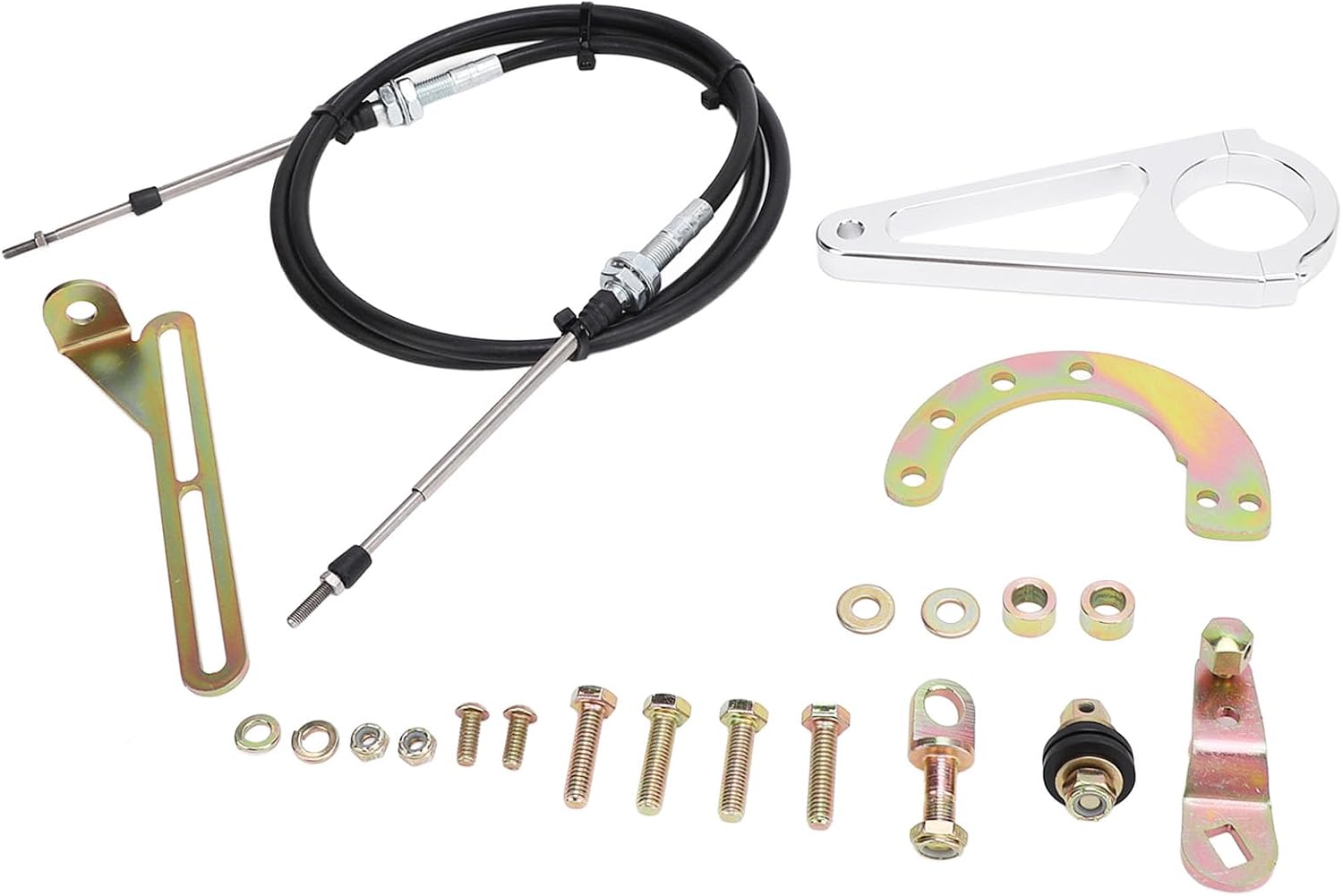 GOTOTOP Transmission Column Shift Linkage Kit, High Strength Material, Easy Installation for TH350 TH400 700R4 UserFriendly Experience