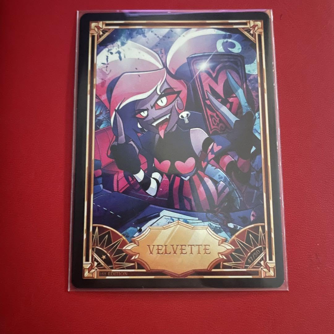 Hasbin Hotel Velvet Trading Card Hazbin Hotel : Amazon.ca
