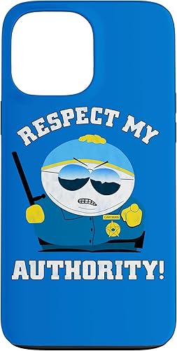 Funda para iPhone 13 Pro Max South Park Officer Cartman