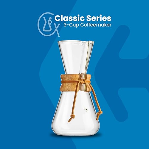 Miniatura 2 de Chemex Cafetera de vidrio vertido - Serie clásica - 3 tazas - Embalaje exclusivo