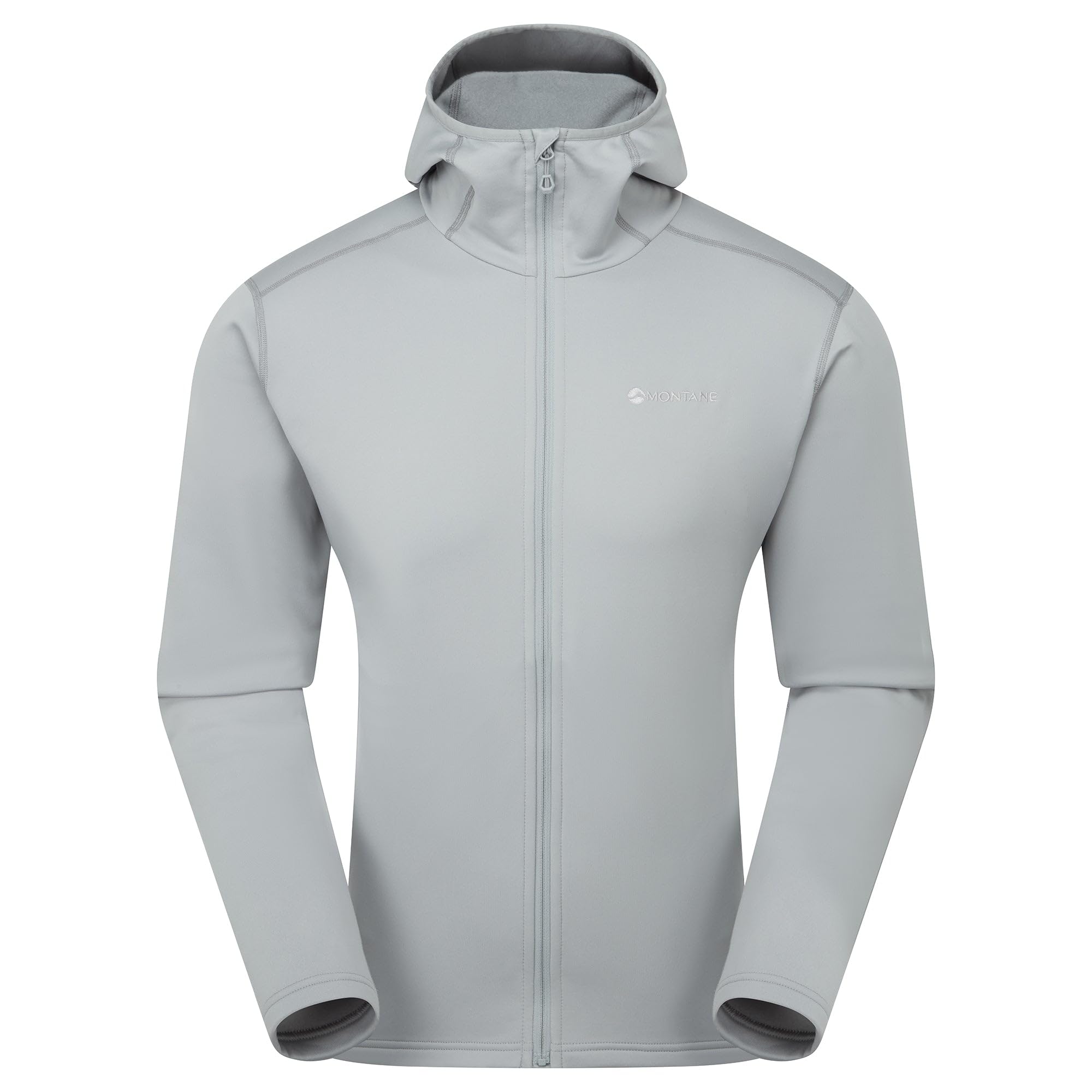 Montane Men's Pebble Blue Fury Lite Hooded Fleece Jacket