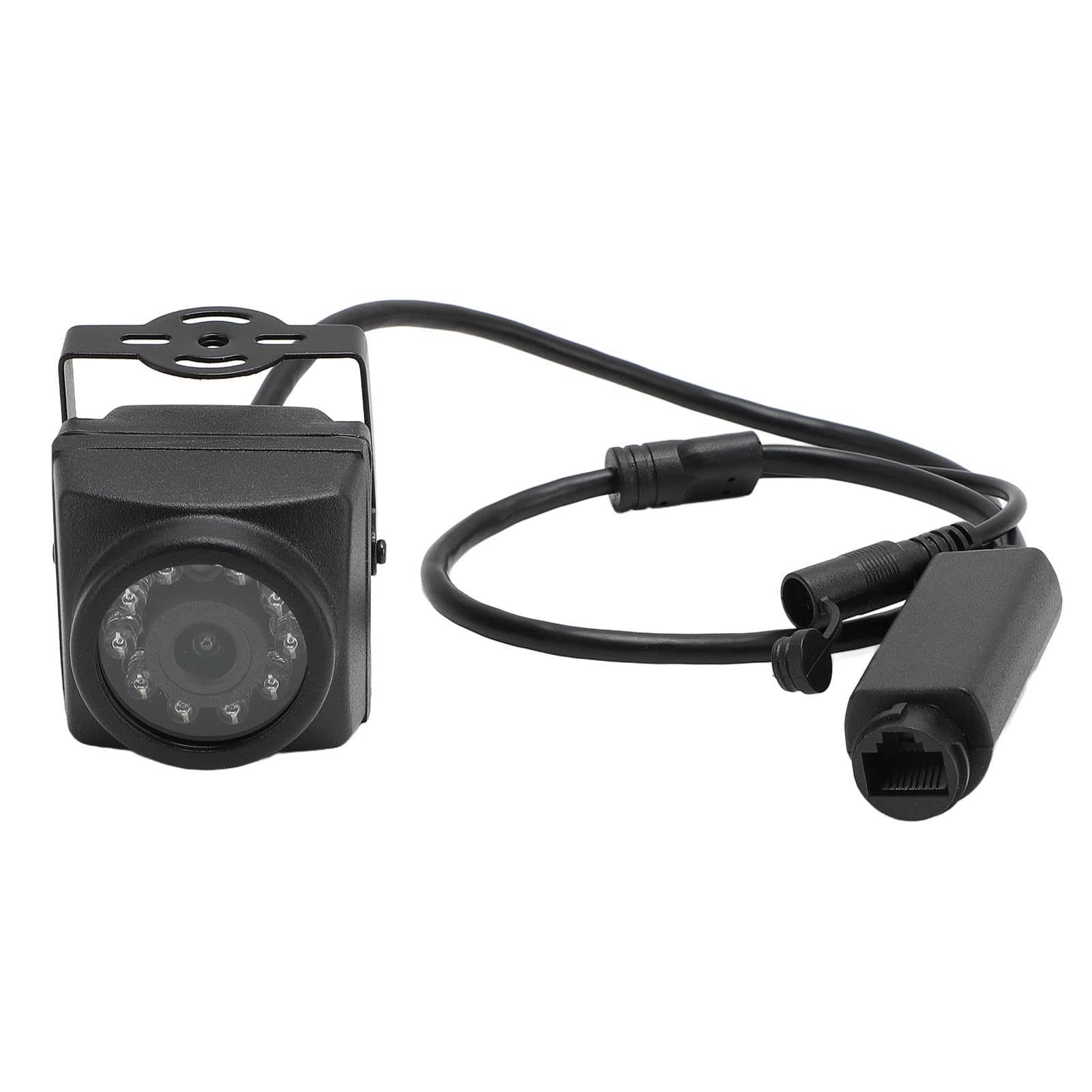 IR Lichter für Nachtsicht, 90 Grad Weitwinkel IR Strahler mit 10 LEDs, 8 MP CMOS Bildsensor und 3,6 mm Objektiv, IR Flutlicht für Überwachungskameras