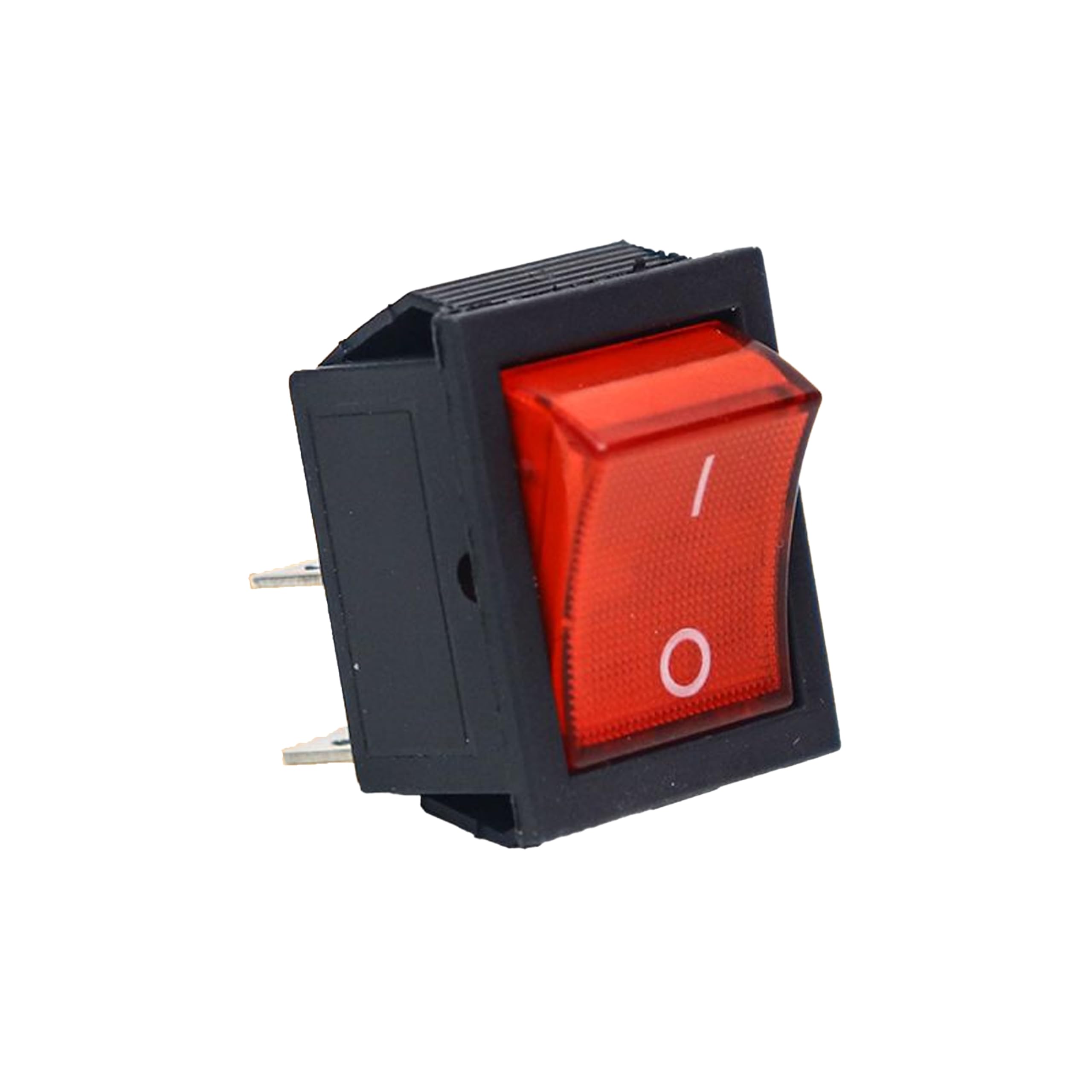 Electronic Spices Pack of 2 On-Off Rectangle Rocker Switch 220V