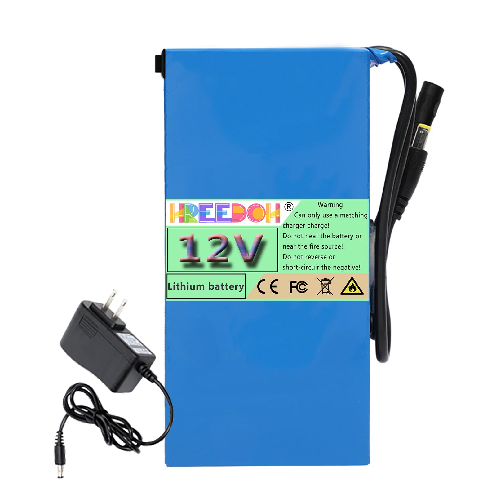 Akumulator polimerowy 12V 9800mAh Akumulator litowo-jonowy 12 V Nadaje się do monitorowania zewnętrznych billboardów Oświetlenie LED Wentylatory Wielofunkcyjne ładowanie