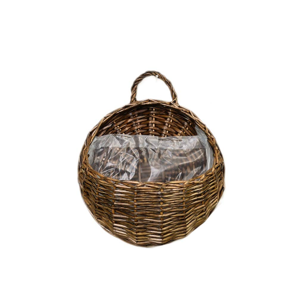 Panier suspendu mural pour en finir avec le manque de place pour plantes
