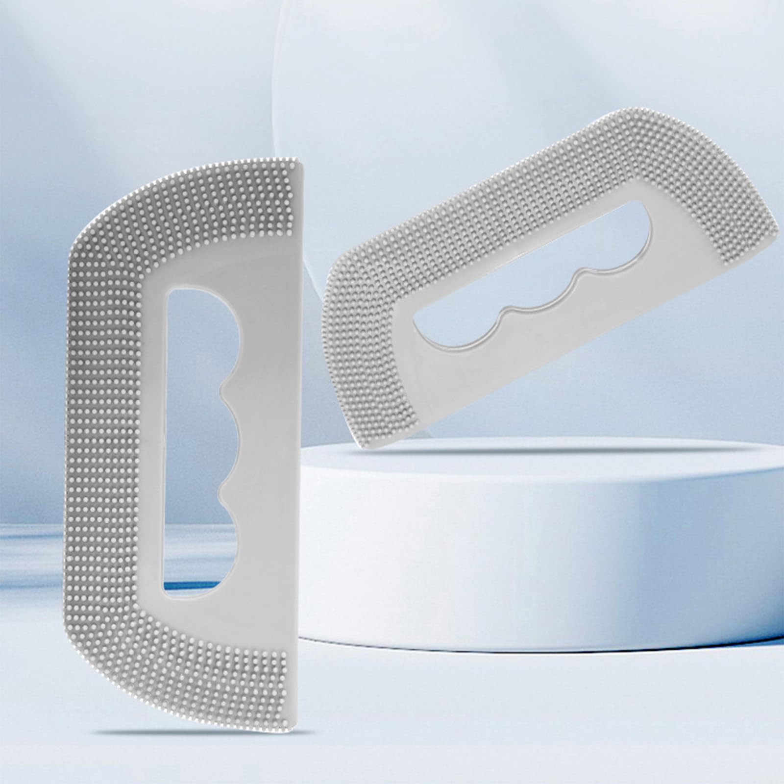 2Pcs Pet Hair Remover Tools, Silicone lint Brushes for Clothes, Cat Dog Hair Remover for Couch, Furniture, Car