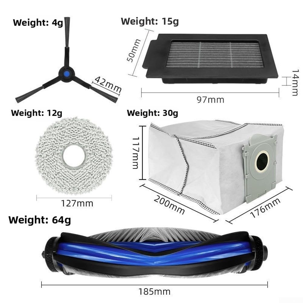 Kit Accessori Ricambio per ecovacs per t50 26 Kit Accessori