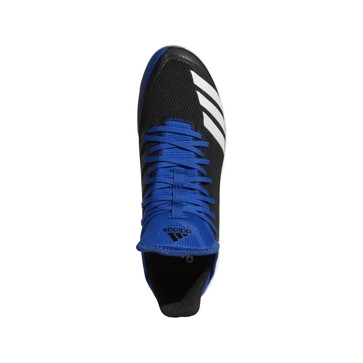 adidas Icon 4 Cleat - Men's Baseball 14 Black/White/Collegiate Royal
