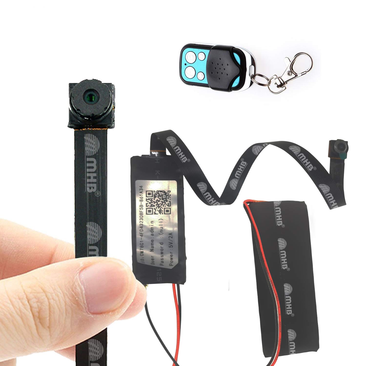 Spy Mission HD 1080P Motion Activated Ultra Mini pin Hole Spy Camera Series 1 with high-Definition Video Capabilities Security Camera,32GB TF Card Supportable.While Recording no Light Flashes.-picture-16