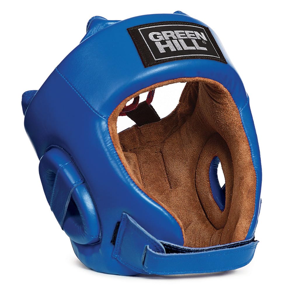 CASCO DA BOXE APERTO GREEN HILL FIVE STAR OMOLOGATO IBA COMBATTIMENTO PUGILATO
