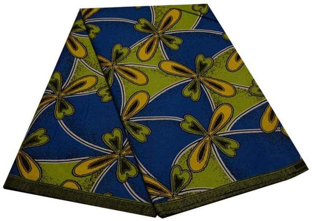 Afrikanischer Wachsstoff, Ankara, Wachsstoff, Blockdruck, garantiert, echtes holländisches Wachstuch, Patchwork-Wachstuch, Farbe: Schwarz, Größe: 6 m, Dunkelviolett