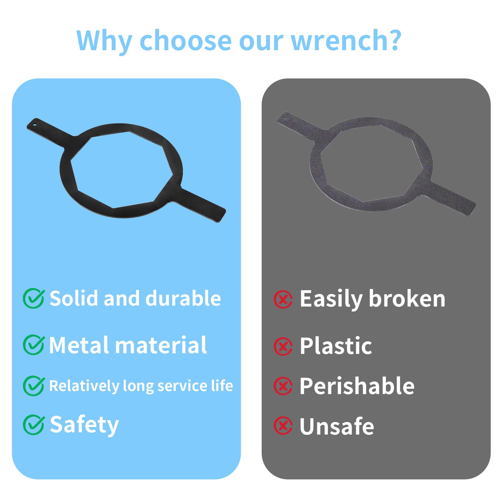Ziyuan Metal 154512 Wrench 6 1/2