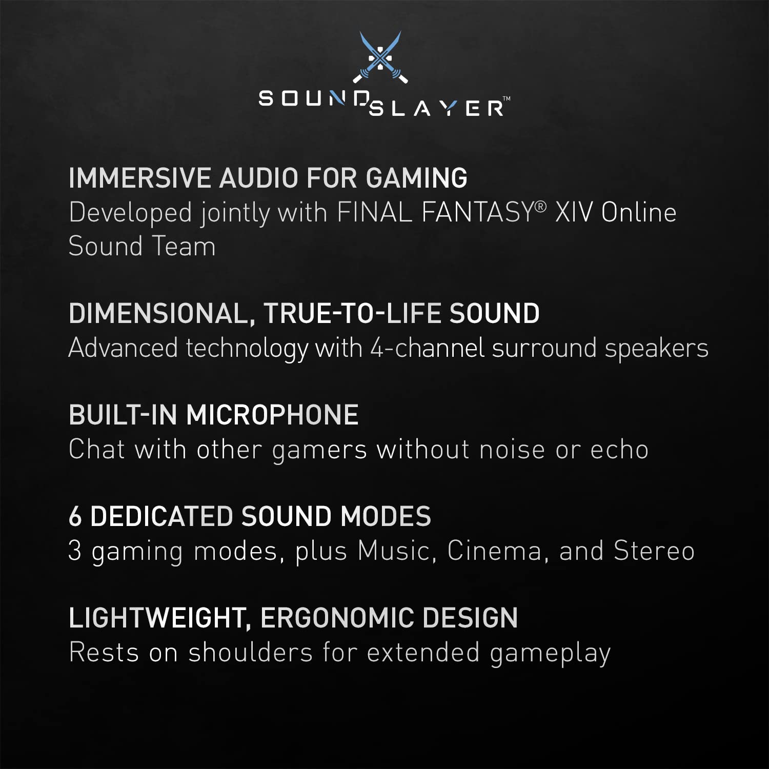Panasonic SC-GN01E Gaming Speaker (3 moduły dźwiękowe, redukcja szumu, True Magess)