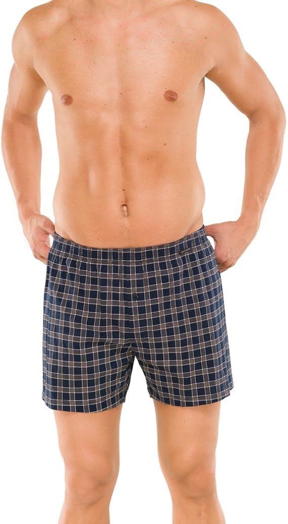 Schiesser Herren Boxershorts' Unterhose, Blau (804-nachtblau), 7 (XL) : Amazon.de: Fashion