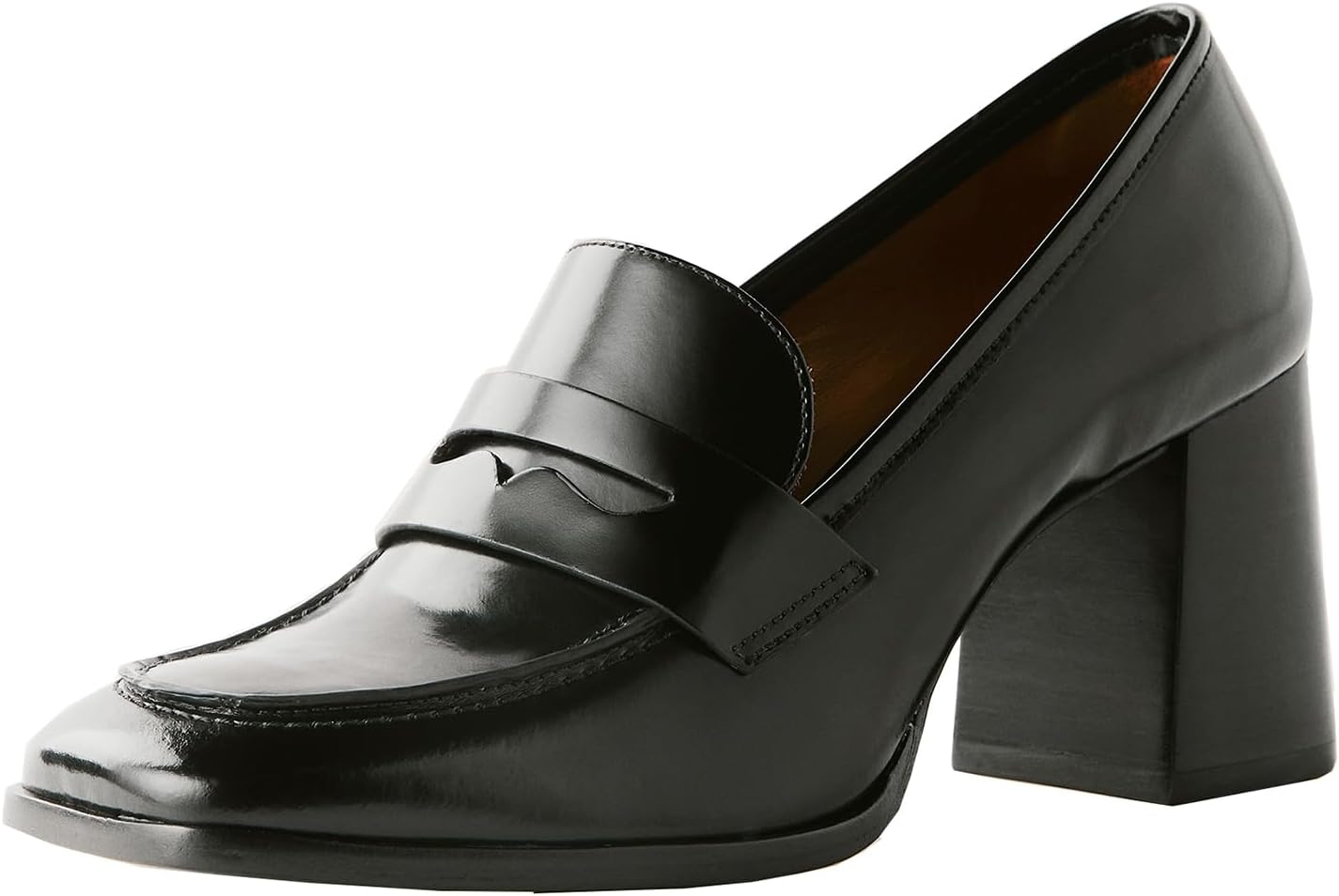 MOOMMO Women Chunky Block High Heel - Classic Style