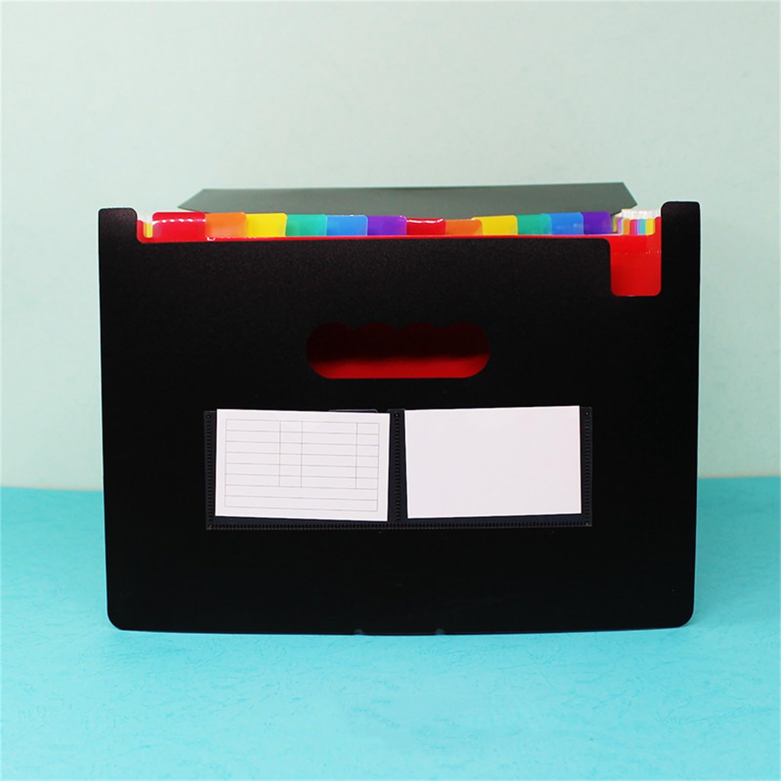 Cartelle di archiviazione for fisarmonica, cartella file espandibile A4 Documento cartaceo for l'esame dei dati allungamento for casa, ufficio e scuola(36 layers)