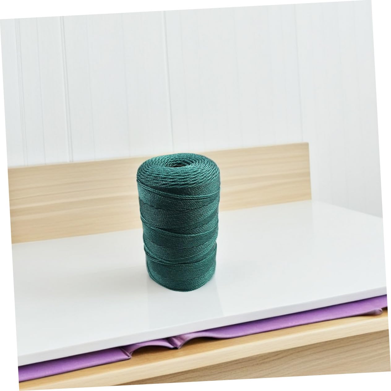 2 Piezas Cuerda de Nylon Resistente para Reparación de Redes de Pesca Cuerda Trenzada de Alta Tenacidad Ligera y Duradera para Agua y