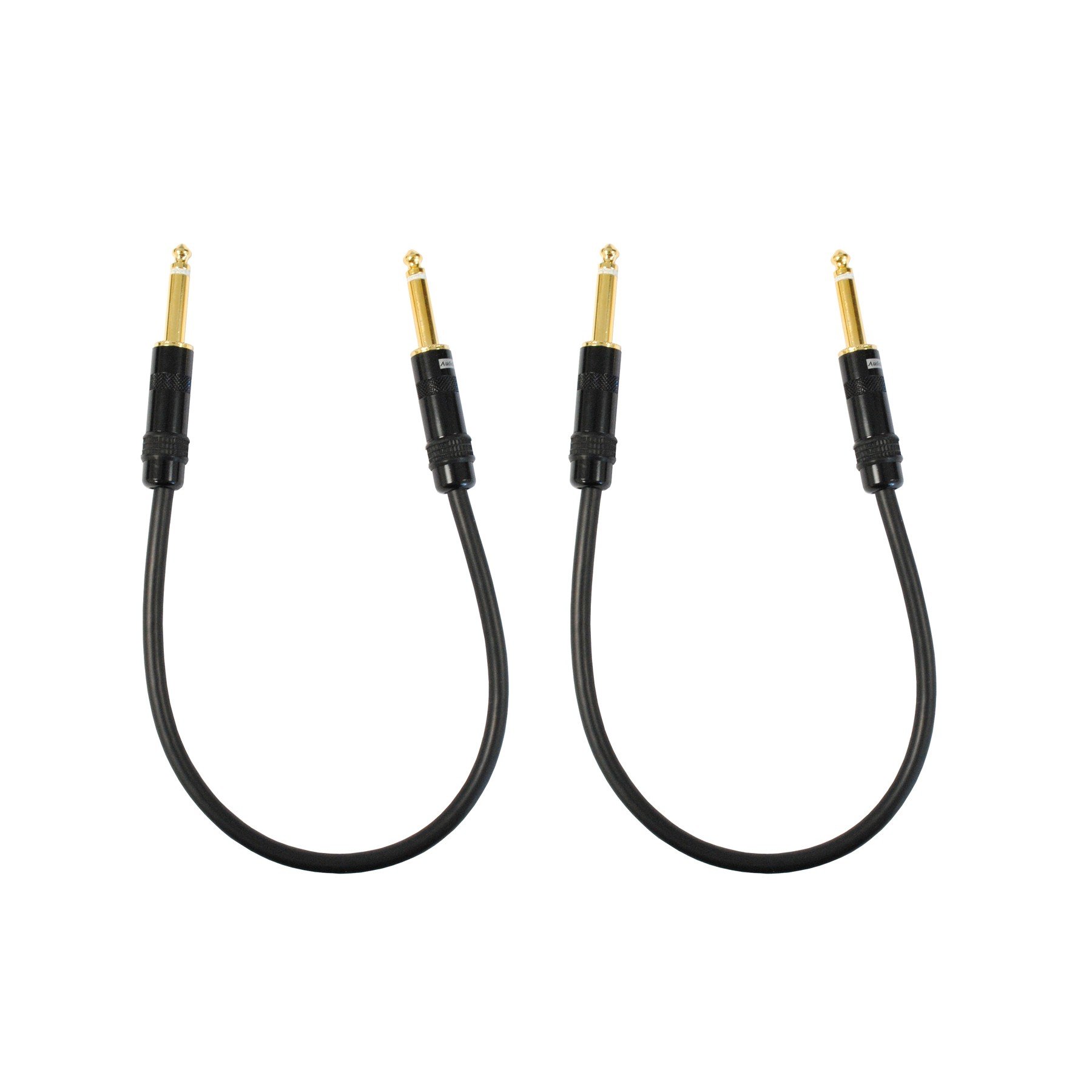 Audio2000's 2 Pack 1 Ft 1/4