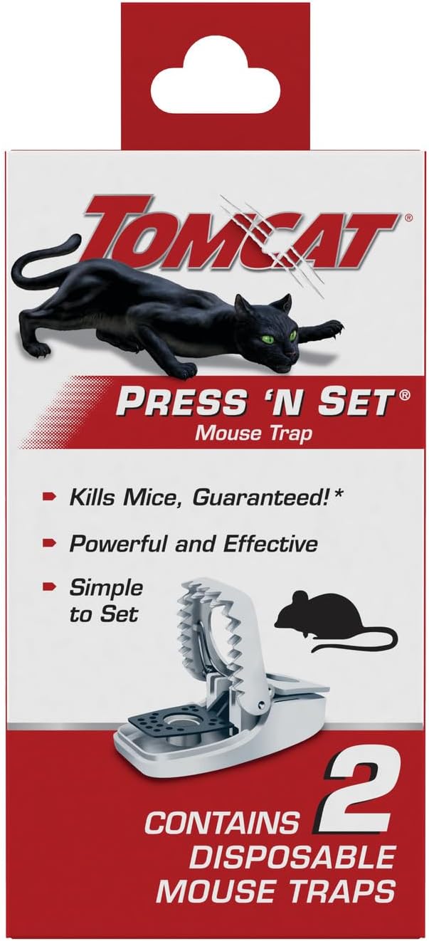 Set with One Touch - Press ‘N Set Mouse Trap