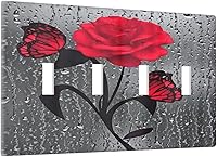 Vista 76 de París Torre Eiffel Arco de Triunfo Paisaje de la Ciudad Europea Rosa 1 Gang Interruptor de Luz Cubierta de Interruptor de Toma Dúplex Placa de pared