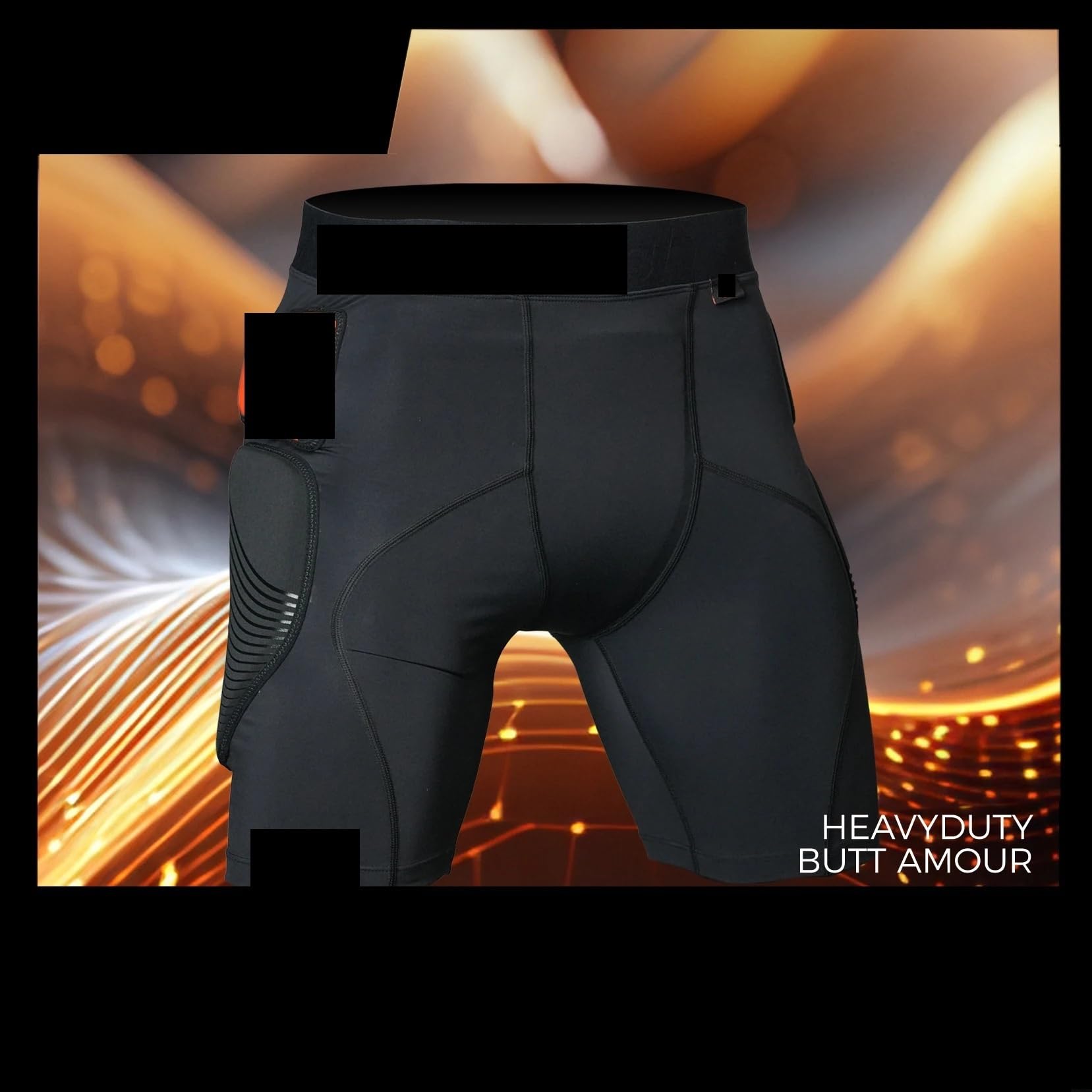 Ski Hüftprotektor Dicke Hüftprotektoren-Shorts mit 3D-Polsterung for Unisex, geeignet for Skateboard, Snowboard, Skifahren, MTB, BMX und Inlineskates
