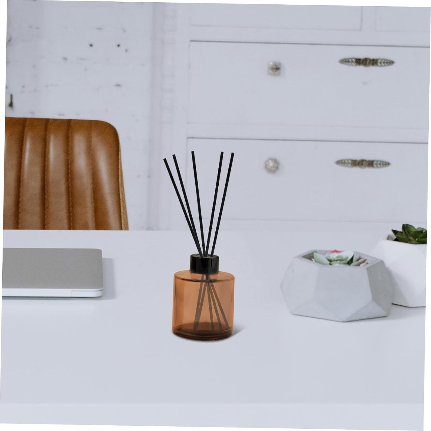 Xmas Reed Diffuser Sticks 100pcs Black Fiber for Continuous Fragrance