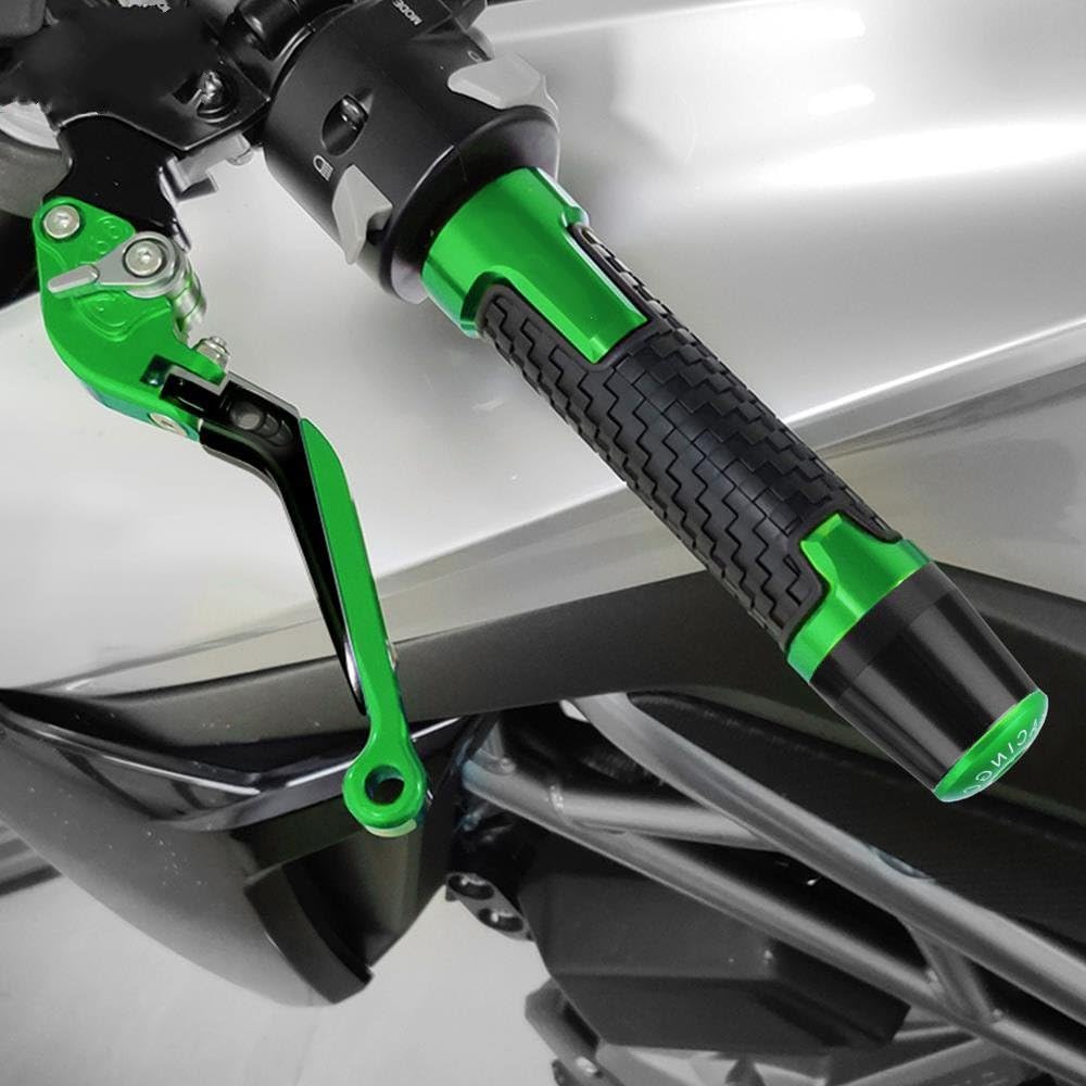 PONNYC Regolabile Pieghevole Allungabile Freno Leve Frizione Per SUZUKI GSX-S1000 GSX S1000 GSX-S1000F GSXS1000 ABS 2015-2019 Leve Freno Frizione Moto (Color : 5)
