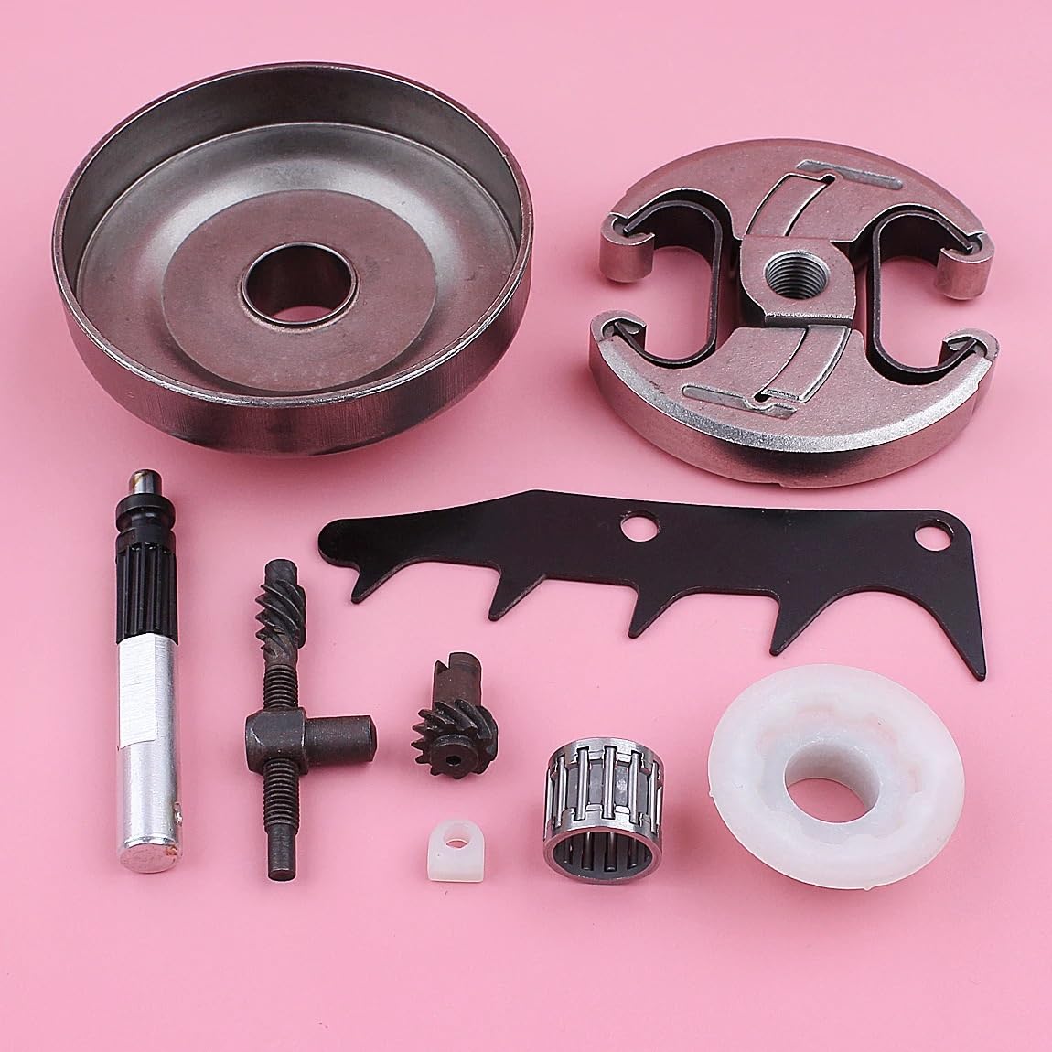 Tamburo Frizione .325 7T Adatto for tendicatena 445 450 Kit ingranaggio a Vite Senza fine for Motosega Ricambi 578097901 503905901