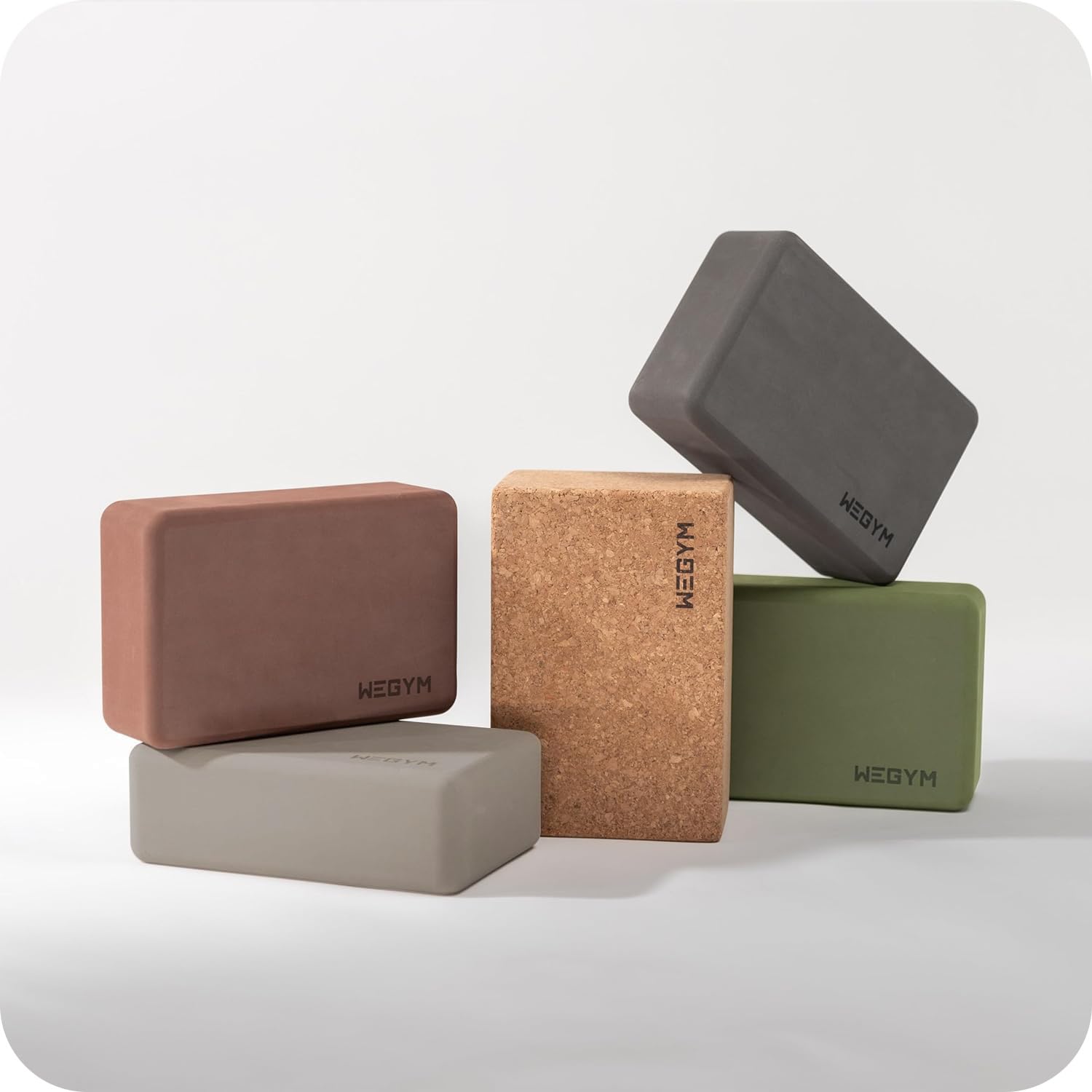 Blocs De Yoga + Sangles D'étirement - Set De 2 En Mousse EVA Antidérapante, Idéal Pour Pilates, étirement Et Fitness ! - 4
