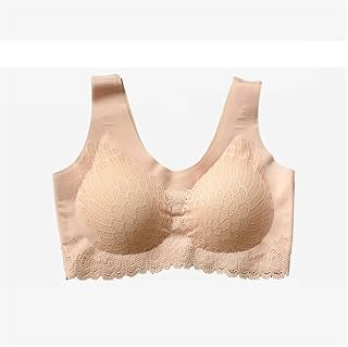 `Star Empty Sports vest, Women 5D Wireless Contour Lace Bra Breathable Underwear,Seamless Elastic for Sports Yoga,Running Bra Sports Bra Yoga Top Vest Beautiful back